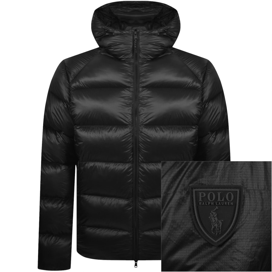 Ralph Lauren Hawthorne Down Jacket Black | Mainline Menswear x